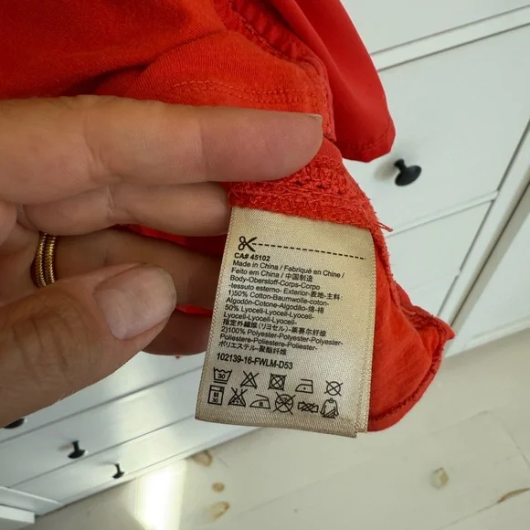 Scotch & Soda red blouse - Picture 3 of 4